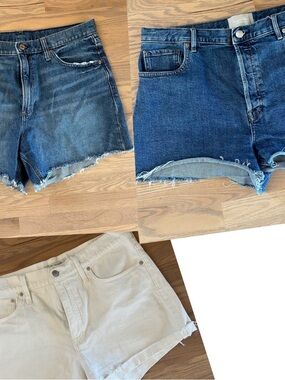 Denim & White Jean Shorts Bundle